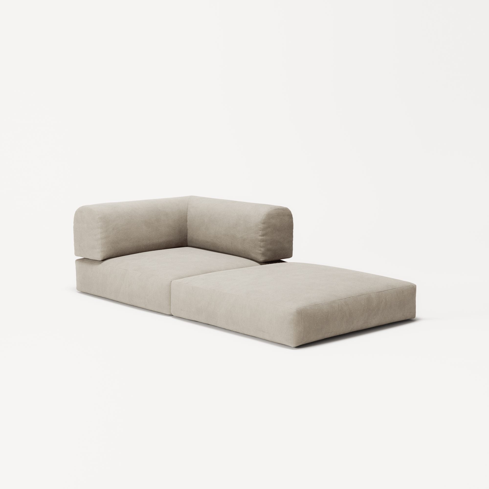 LUNA - Corner - Corduroy Off-White