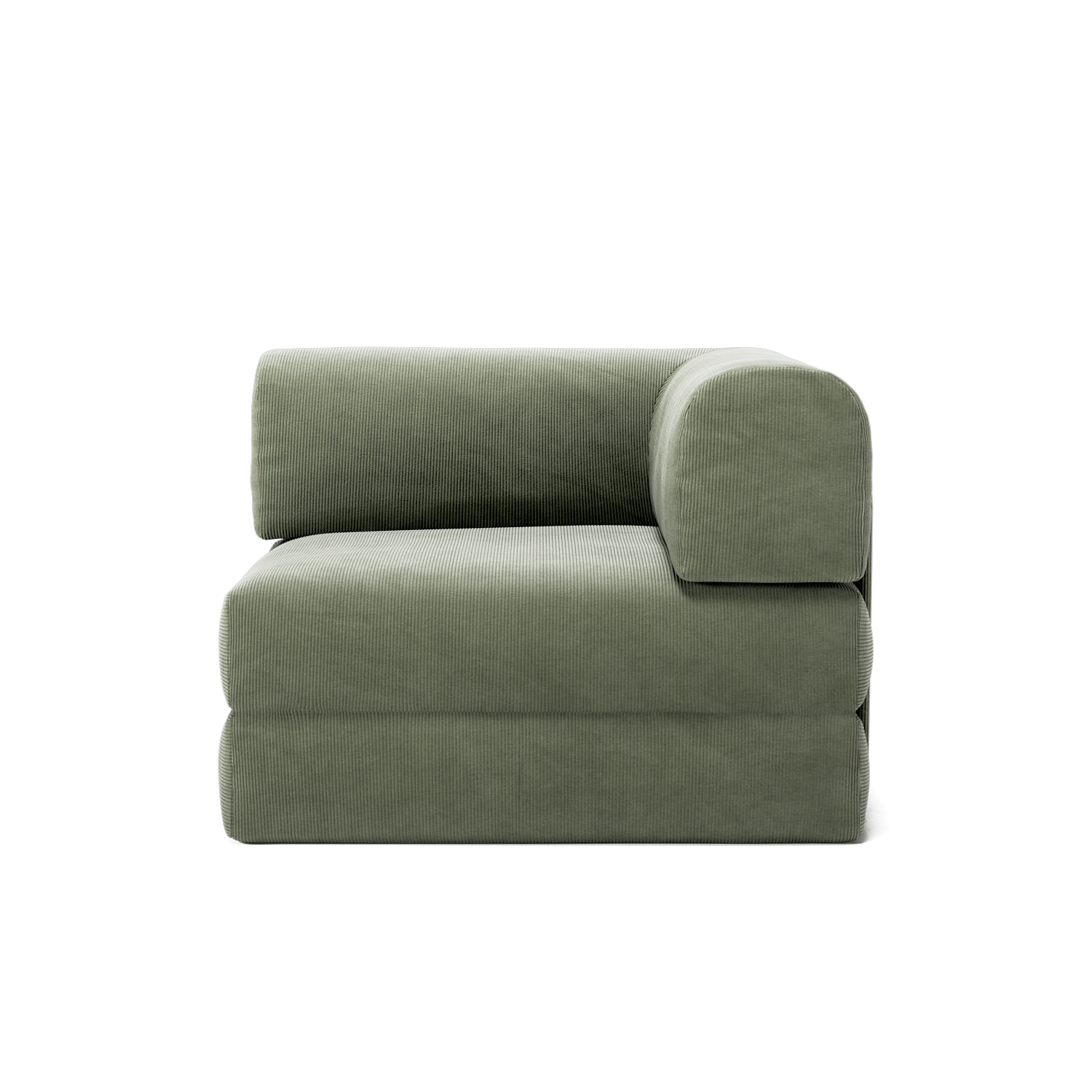 LUNA - Corner - Corduroy Moss Green