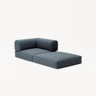 LUNA - Corner - Corduroy Dark Blue