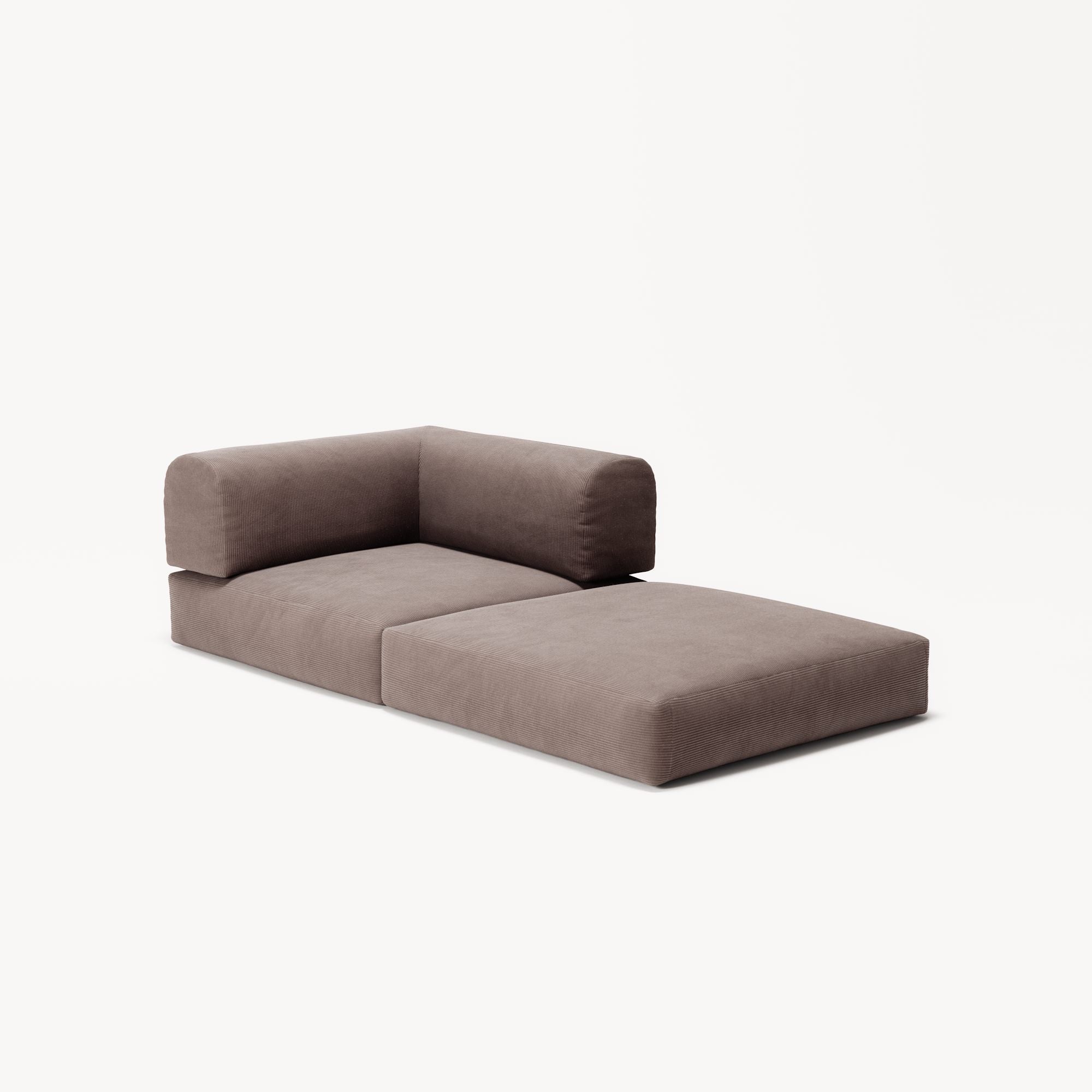LUNA - Corner - Corduroy Warm Brown