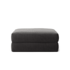 LUNA - Pouf - Corduroy Charcoal
