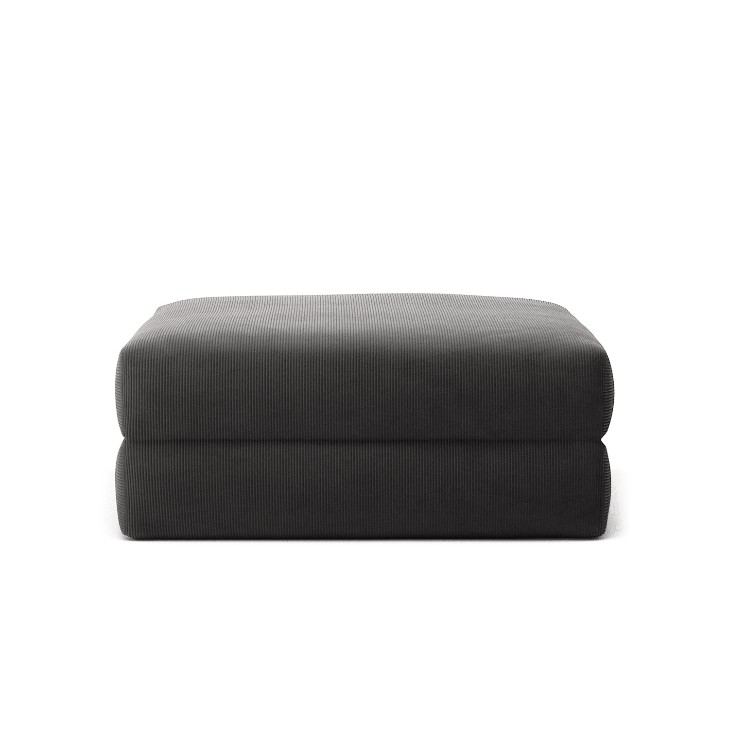 LUNA - Pouf - Corduroy Charcoal