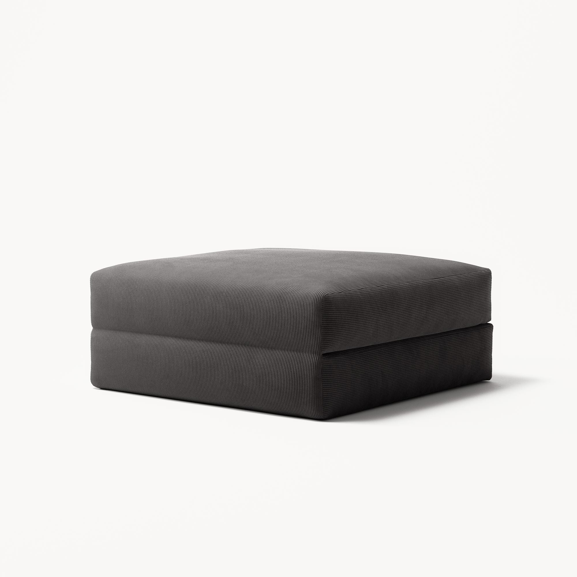 LUNA - Pouf - Corduroy Charcoal