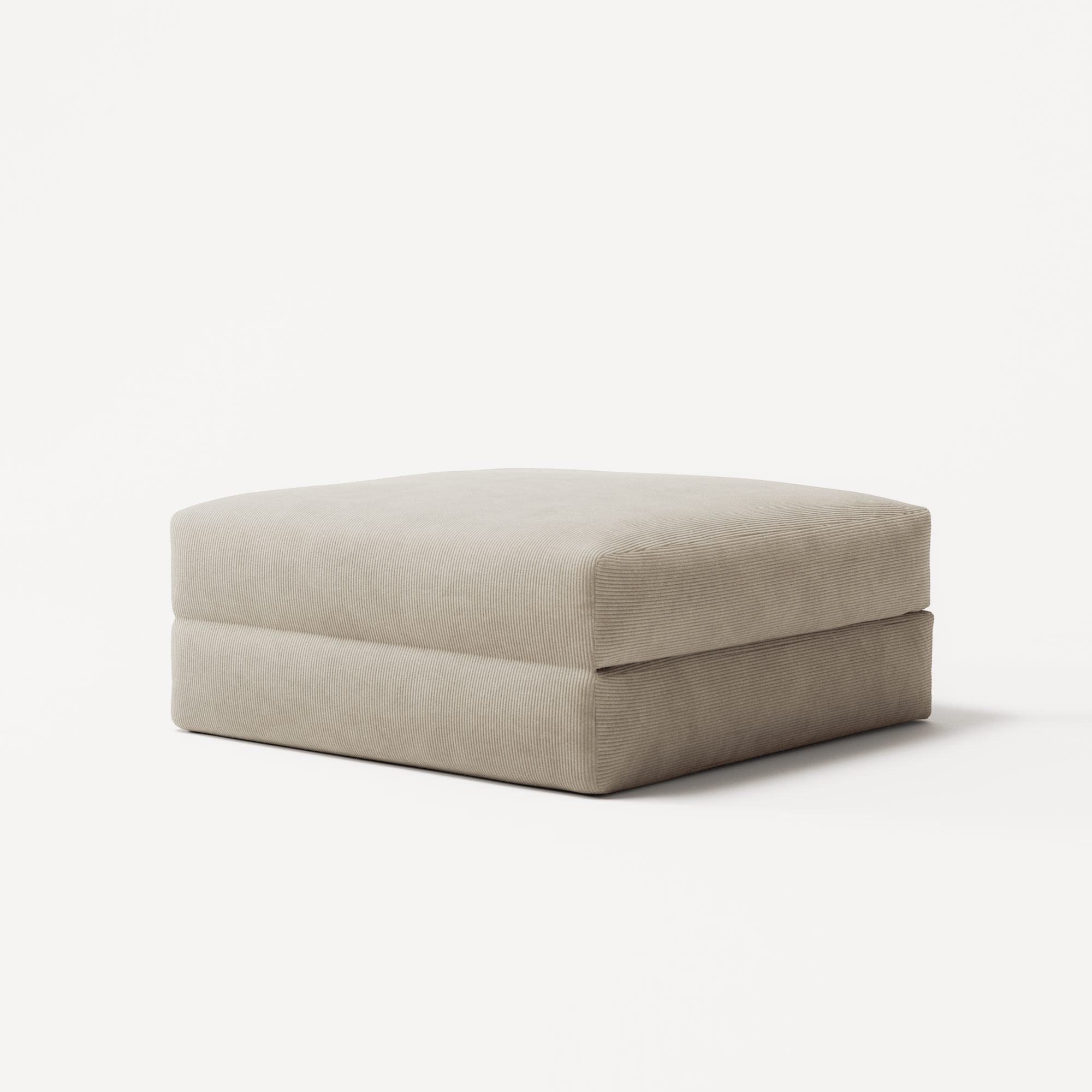 LUNA - Pouf - Corduroy Off-White