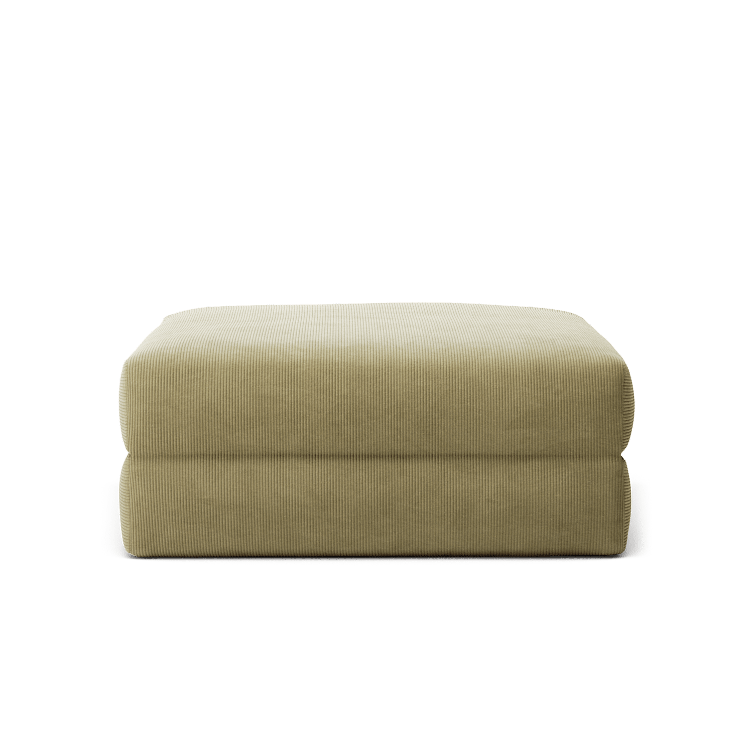 LUNA - Pouf - Corduroy Lime