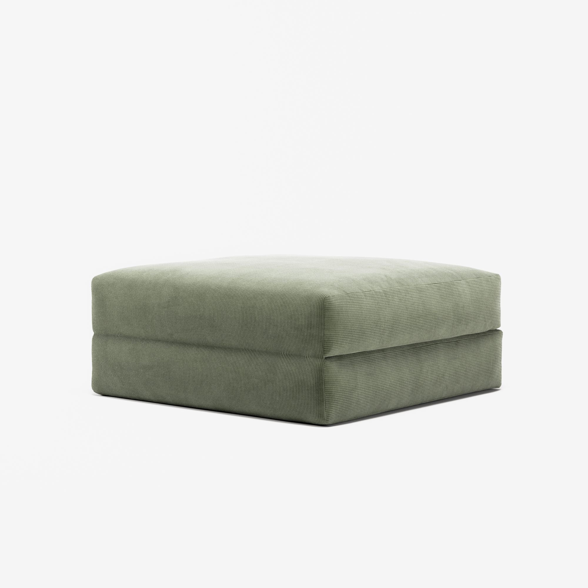 LUNA - Pouf - Corduroy Moss Green