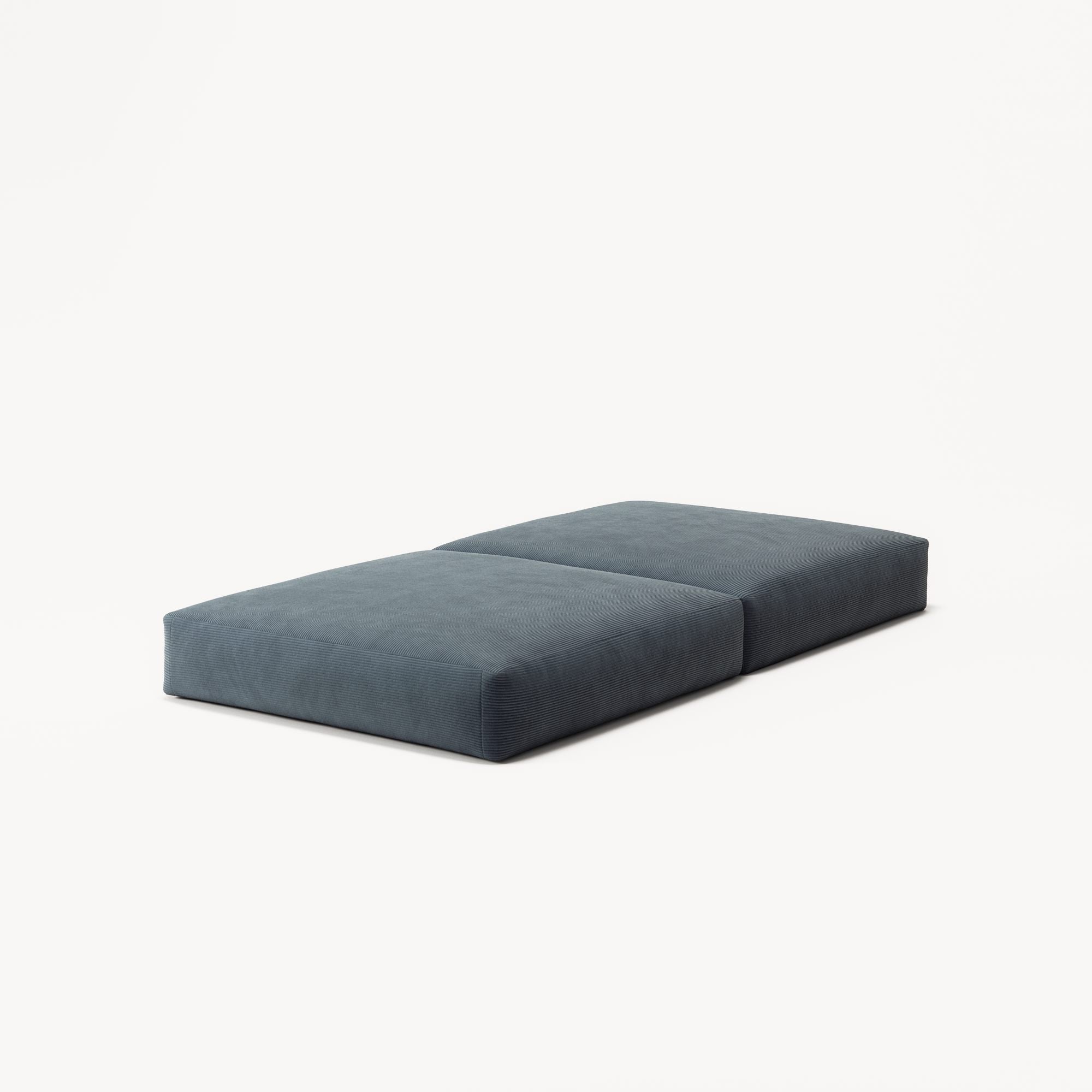 LUNA - Pouf - Corduroy Dark Blue