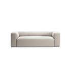 MONOLITH - 2 Seat - Micro Chenille Grey Cream