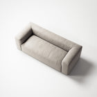 MONOLITH - 2 Seat - Micro Chenille Grey Cream