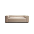 MONOLITH - 2 Seat - Glint Bouclé Chalk Pink