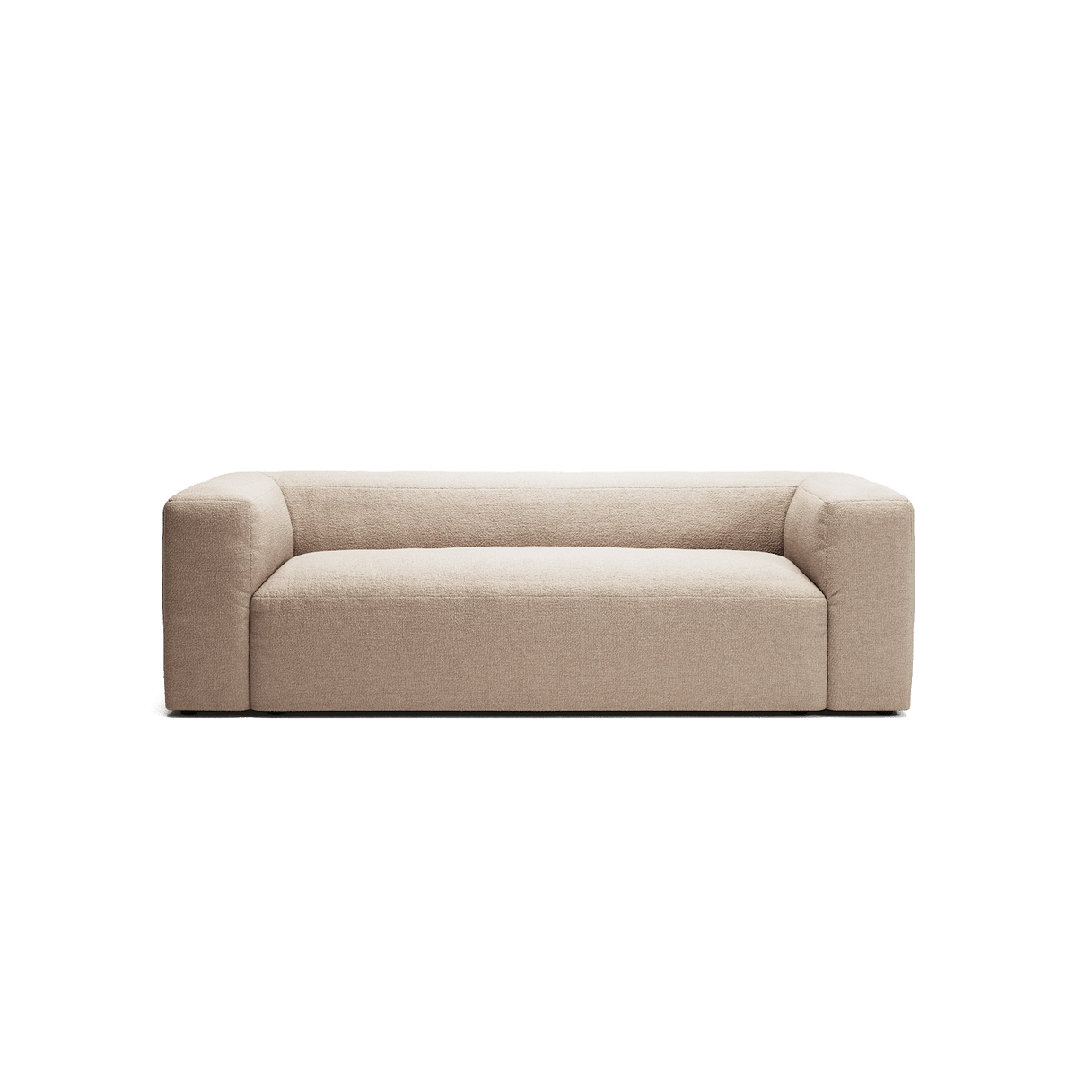 MONOLITH - 2 Seat - Glint Bouclé Chalk Pink