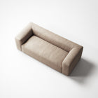 MONOLITH - 2 Seat - Glint Bouclé Chalk Pink