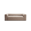 MONOLITH - 2 Seat - Soft Matte Velvet Warm Beige