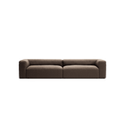 MONOLITH - 4 Seat - Glint Bouclé Dark Brown