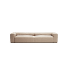 MONOLITH - 4 Seat - Glint Bouclé Chalk Pink