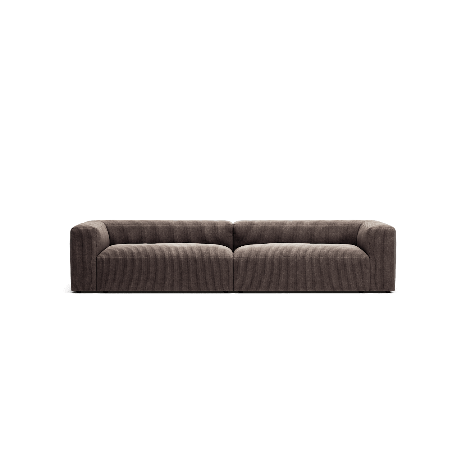 MONOLITH - 4 Seat - Bold Corduroy Dark Brown