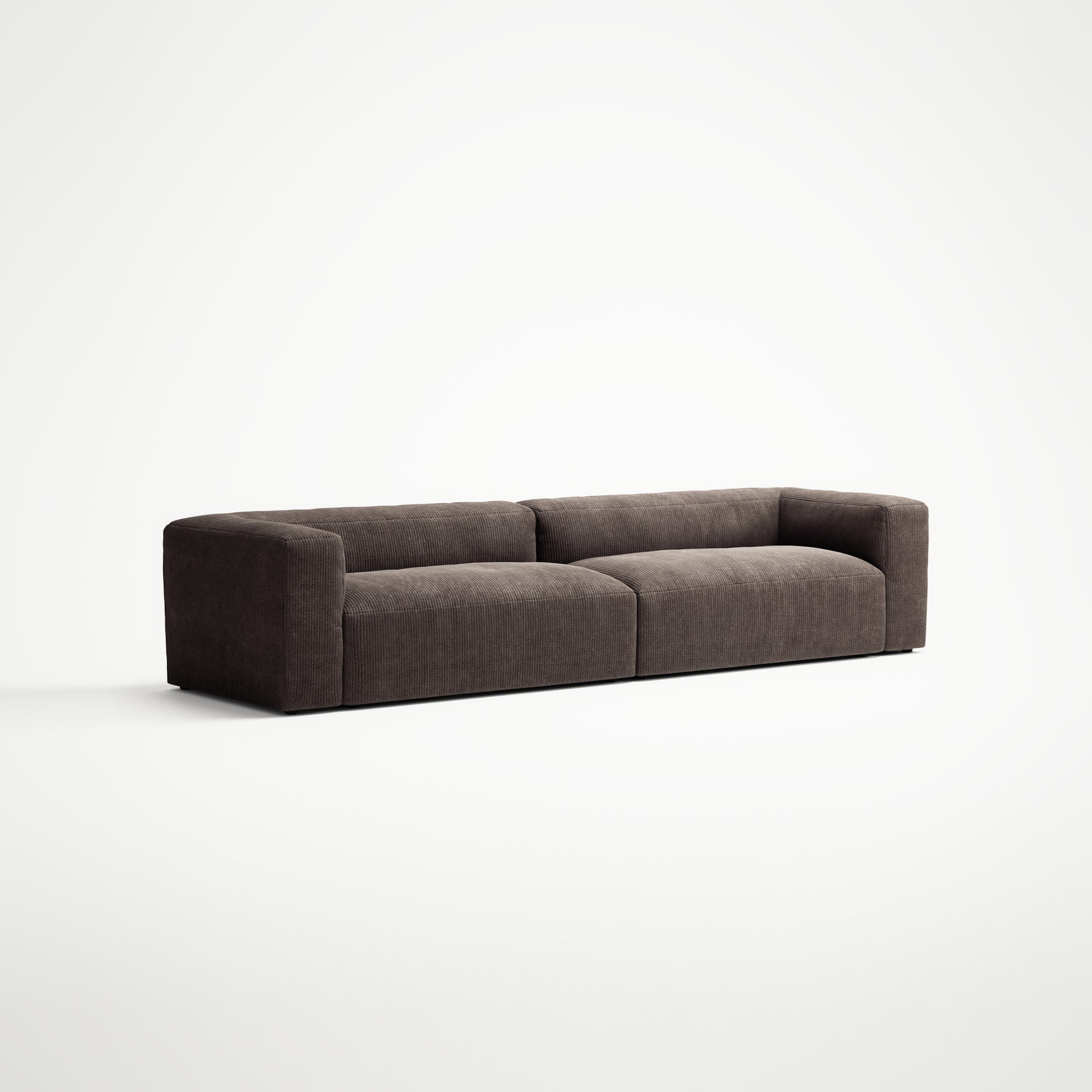 MONOLITH - 4 Seat - Bold Corduroy Dark Brown