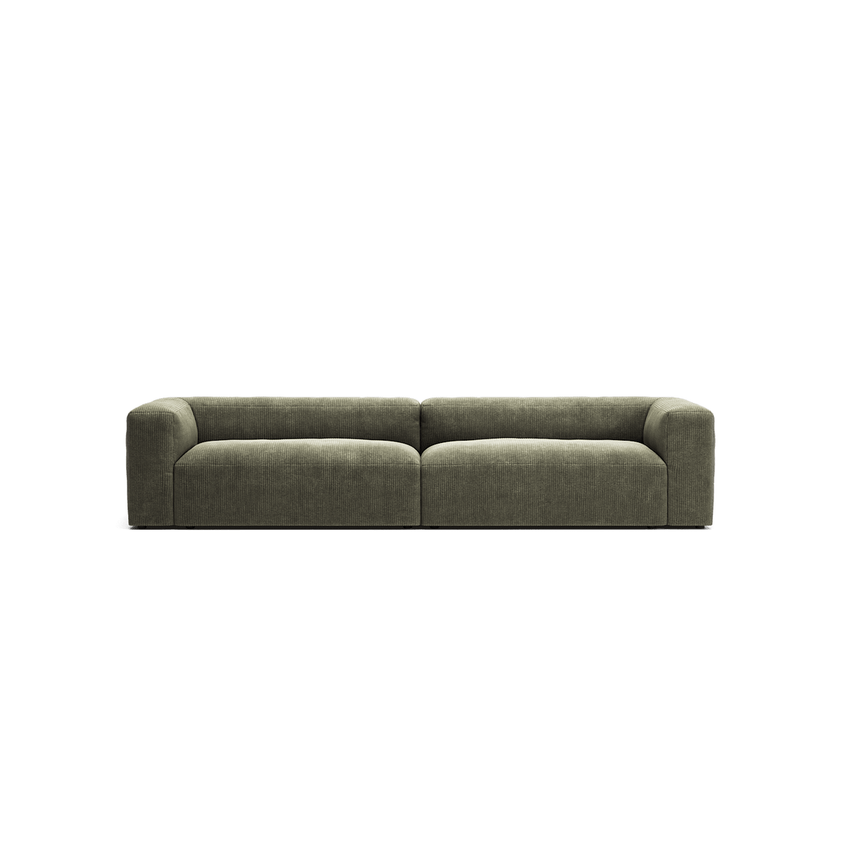 MONOLITH - 4 Seat - Bold Corduroy Moss Green