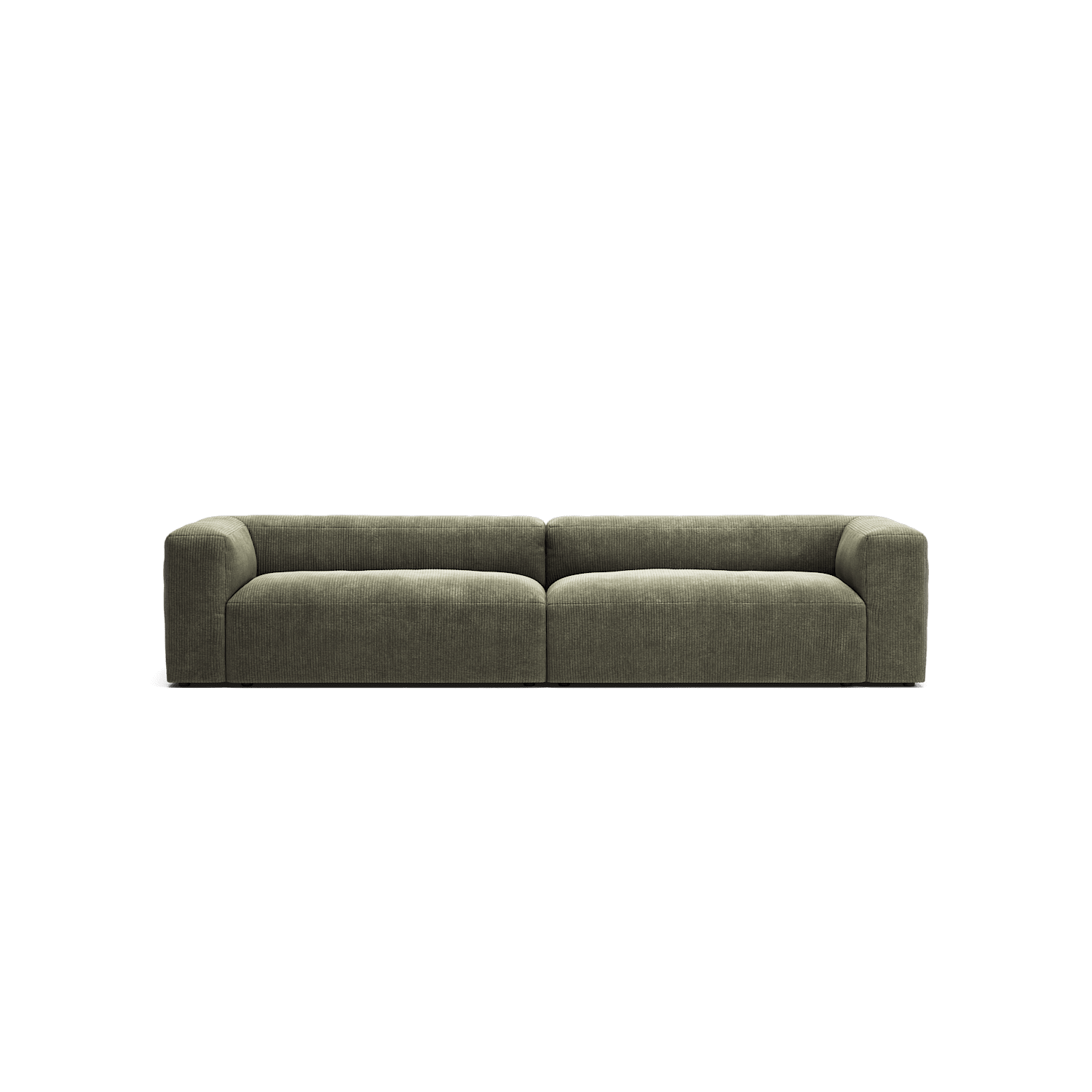 MONOLITH - 4 Seat - Bold Corduroy Moss Green