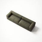 MONOLITH - 4 Seat - Bold Corduroy Moss Green