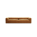 MONOLITH - 4 Seat - Bold Corduroy Burnt Orange