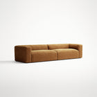 MONOLITH - 4 Seat - Bold Corduroy Burnt Orange
