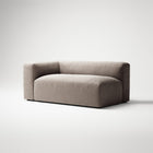 MONOLITH - 2 Seat - Left - Micro Chenille Stone Beige