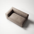 MONOLITH - 2 Seat - Left - Micro Chenille Stone Beige