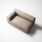MONOLITH - 2 Seat - Left - Glint Bouclé Chalk Pink