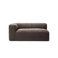 MONOLITH - 2 Seat - Left - Bold Corduroy Dark Brown