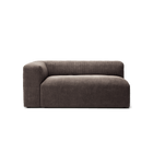 MONOLITH - 2 Seat - Left - Bold Corduroy Dark Brown