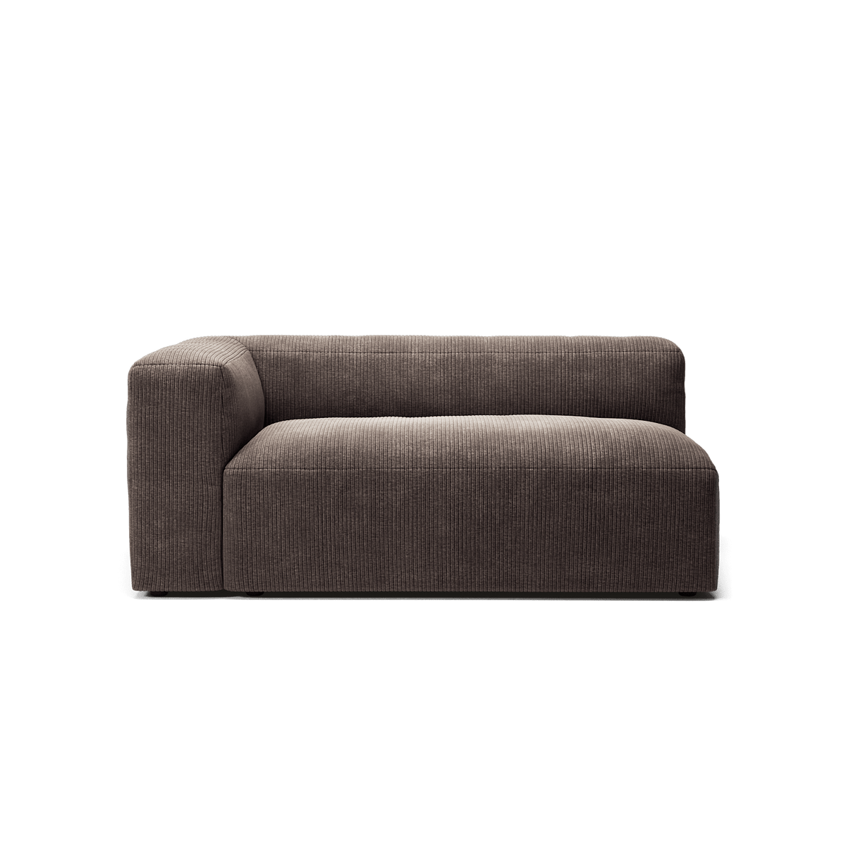 MONOLITH - 2 Seat - Left - Bold Corduroy Dark Brown