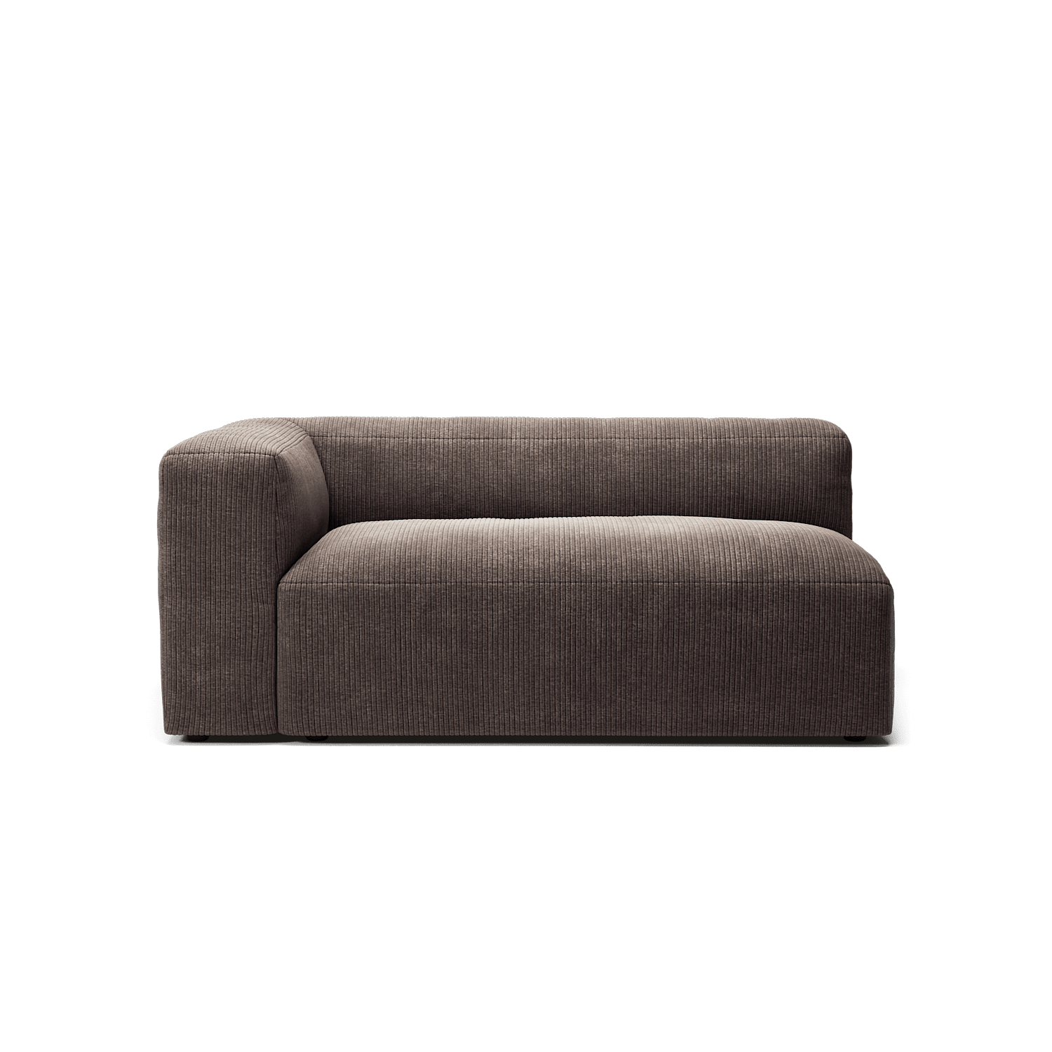 MONOLITH - 2 Seat - Left - Bold Corduroy Dark Brown