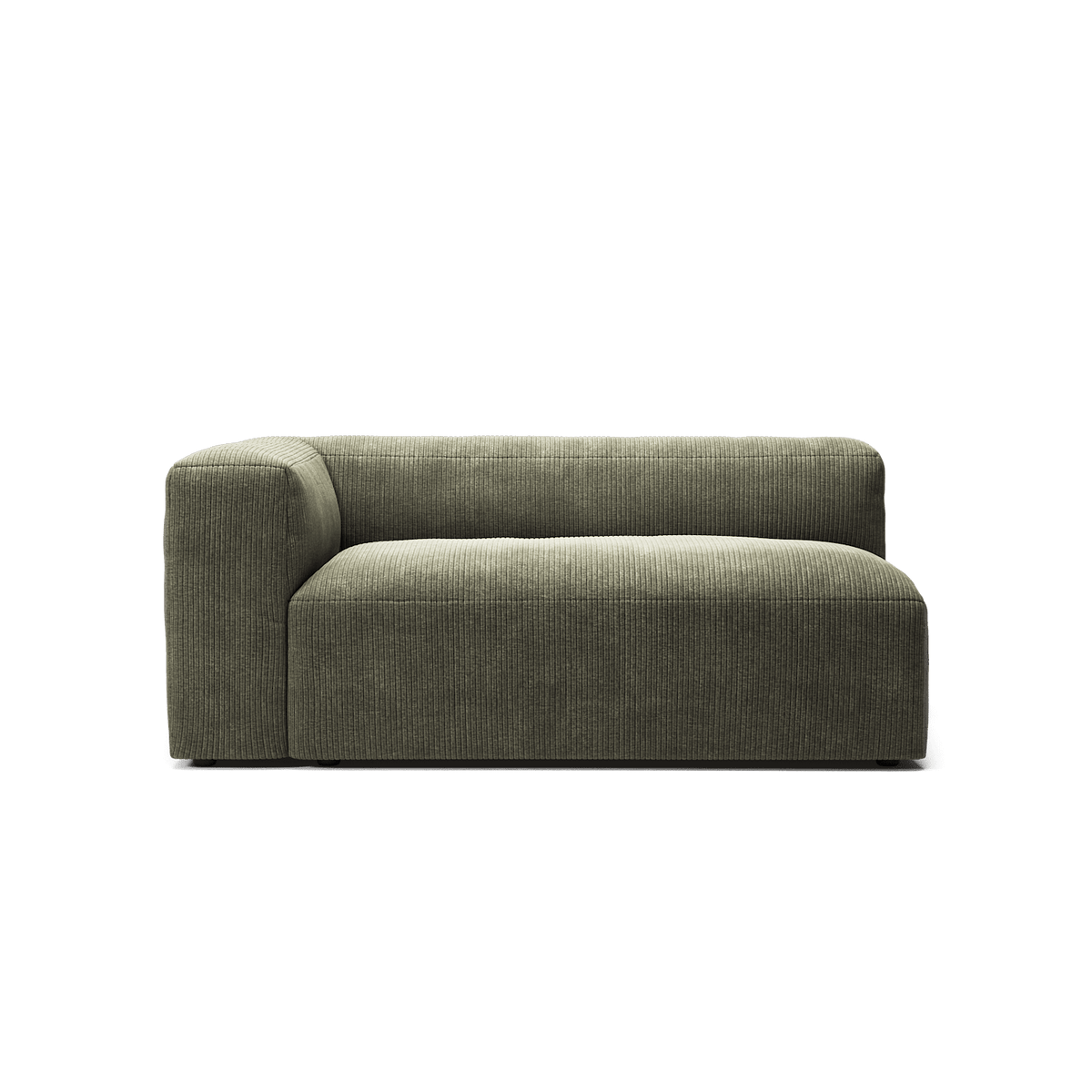 MONOLITH - 2 Seat - Left - Bold Corduroy Moss Green