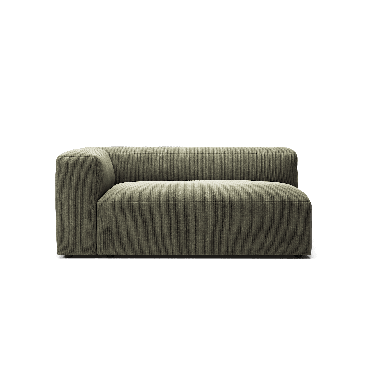 MONOLITH - 2 Seat - Left - Bold Corduroy Moss Green