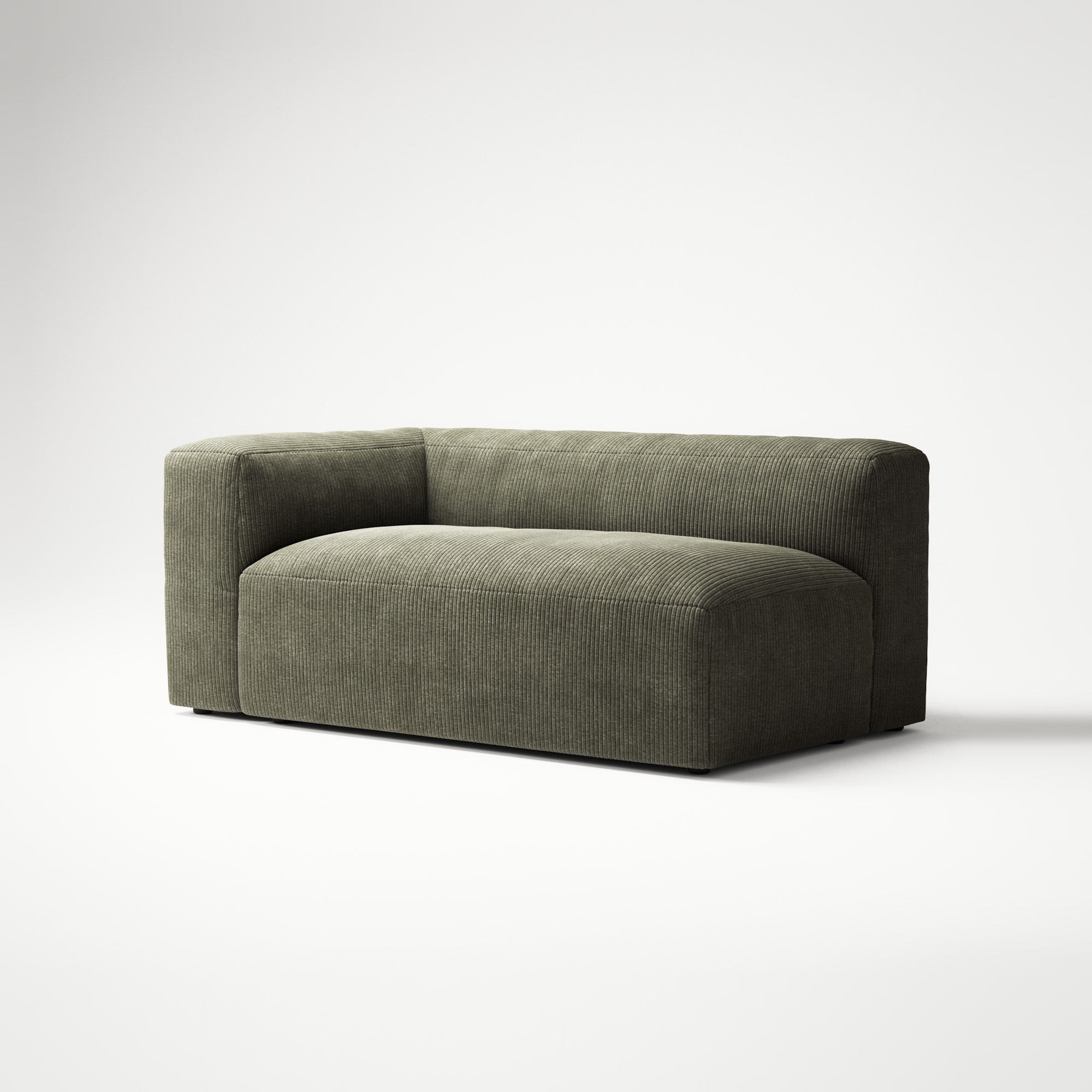 MONOLITH - 2 Seat - Left - Bold Corduroy Moss Green