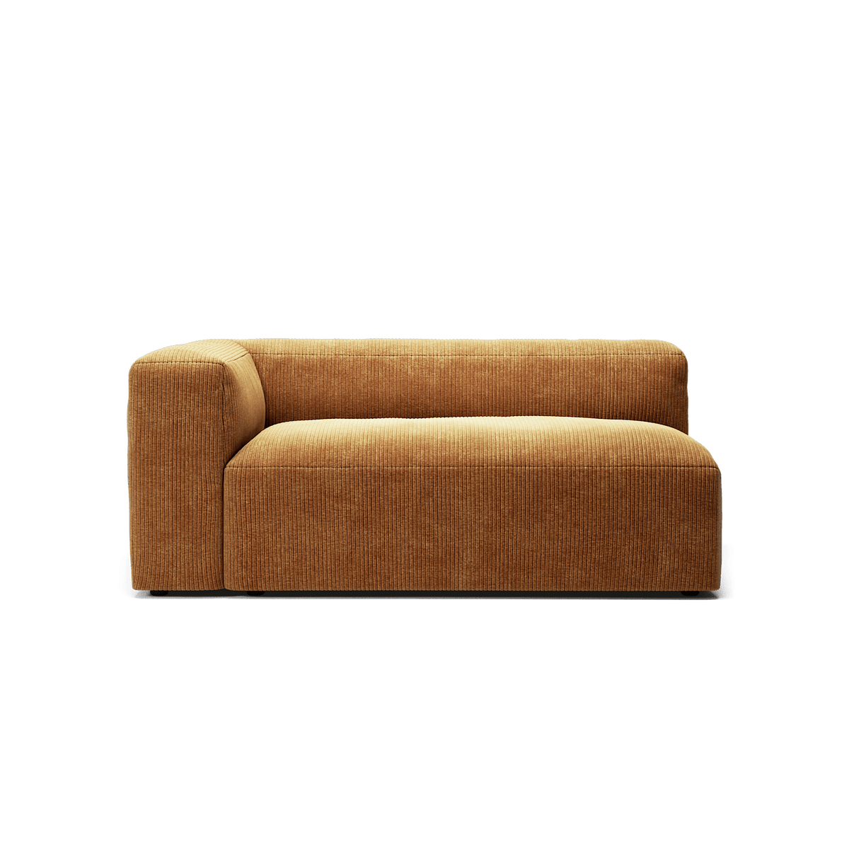 MONOLITH - 2 Seat - Left - Bold Corduroy Burnt Orange