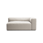 MONOLITH - 2 Seat - Right - Micro Chenille Grey Cream