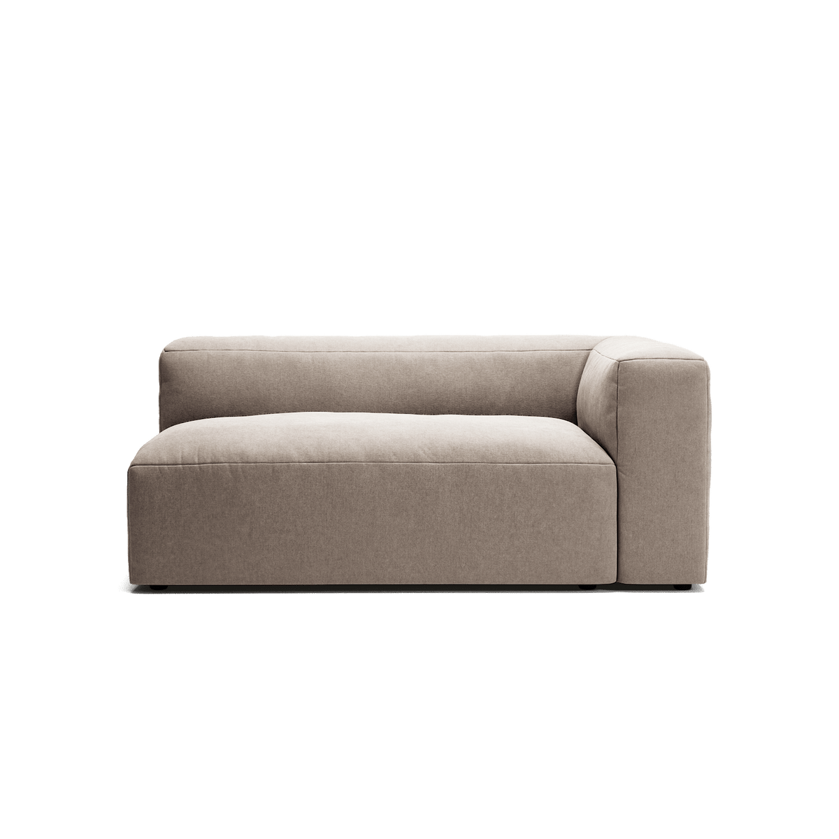 MONOLITH - 2 Seat - Right - Micro Chenille Stone Beige