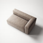 MONOLITH - 2 Seat - Right - Micro Chenille Stone Beige