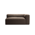 MONOLITH - 2 Seat - Right - Glint Bouclé Dark Brown