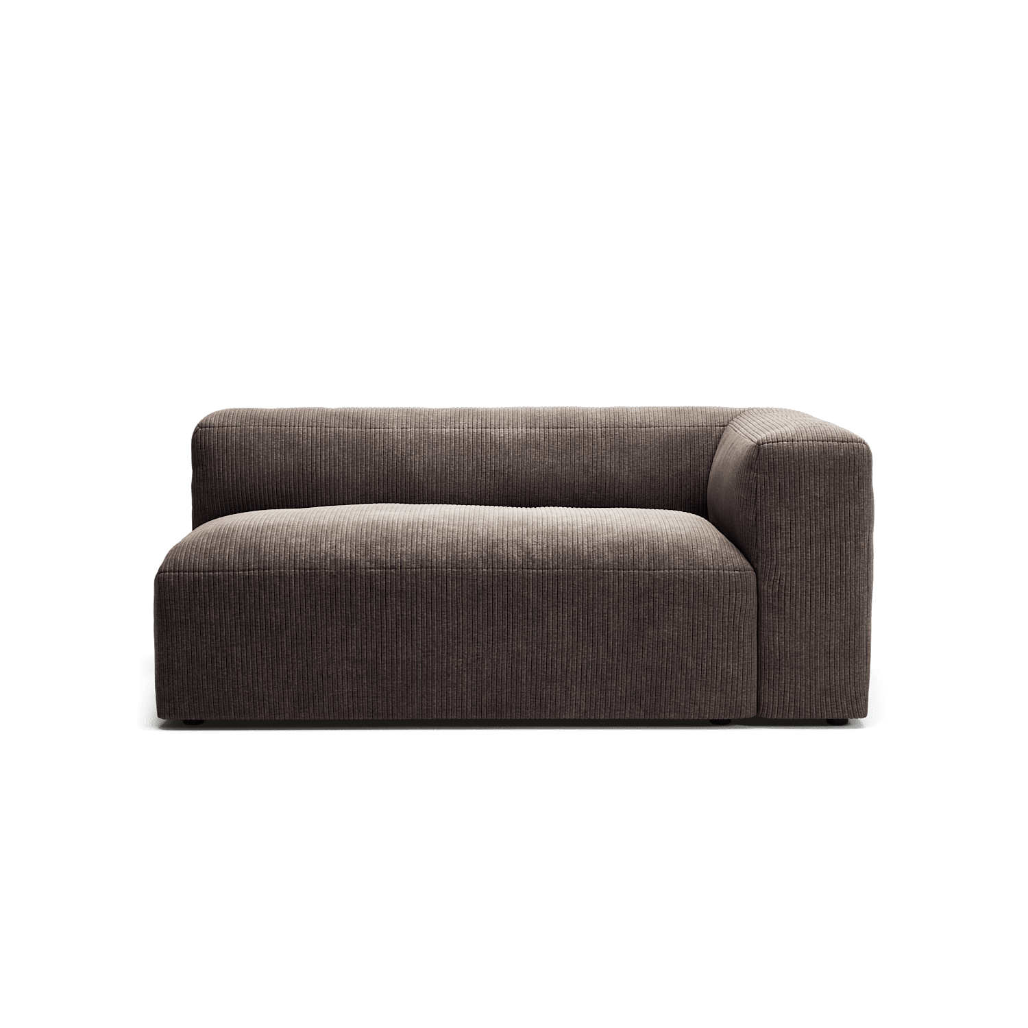 MONOLITH - 2 Seat - Right - Bold Corduroy Dark Brown