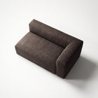 MONOLITH - 2 Seat - Right - Bold Corduroy Dark Brown