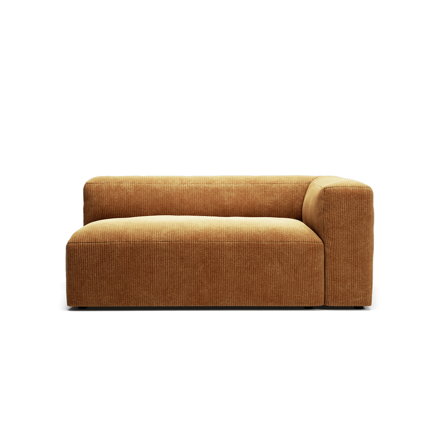 MONOLITH - 2 Seat - Right - Bold Corduroy Burnt Orange