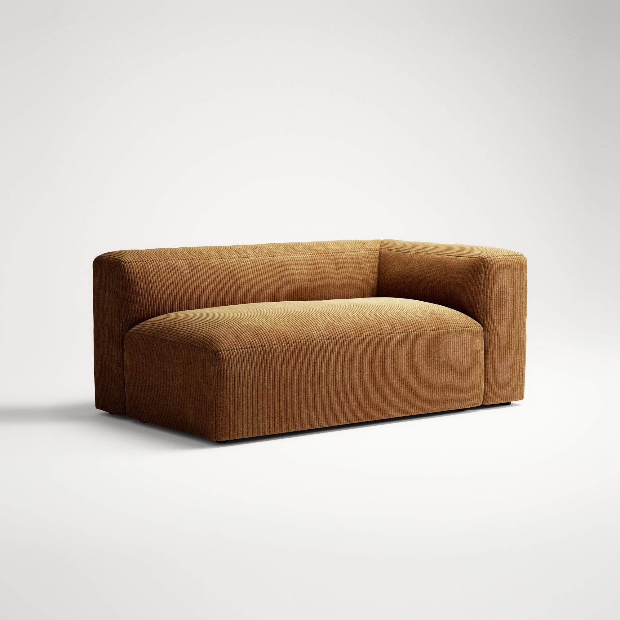 MONOLITH - 2 Seat - Right - Bold Corduroy Burnt Orange