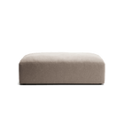 MONOLITH - Pouf - Micro Chenille Stone Beige