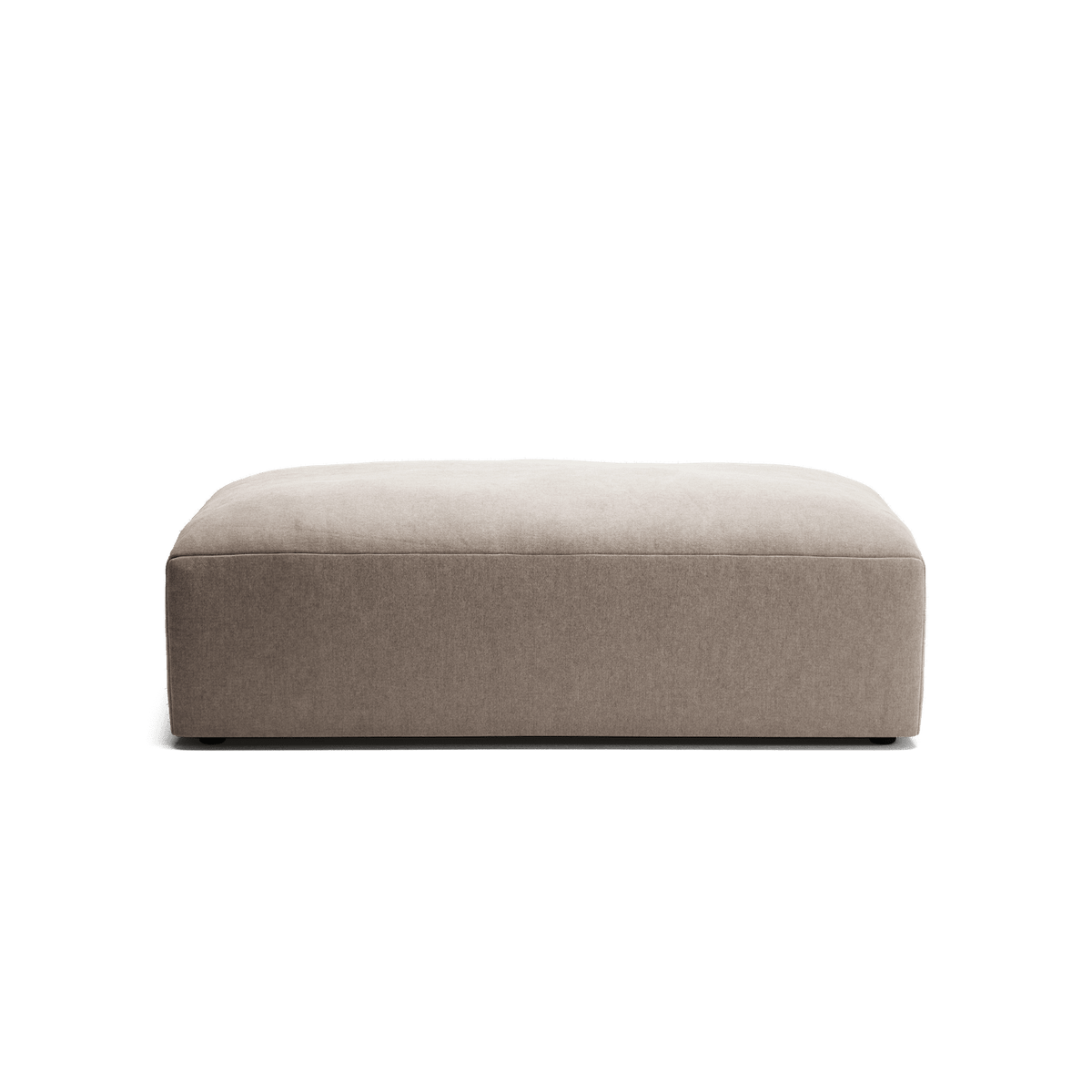 MONOLITH - Pouf - Micro Chenille Stone Beige