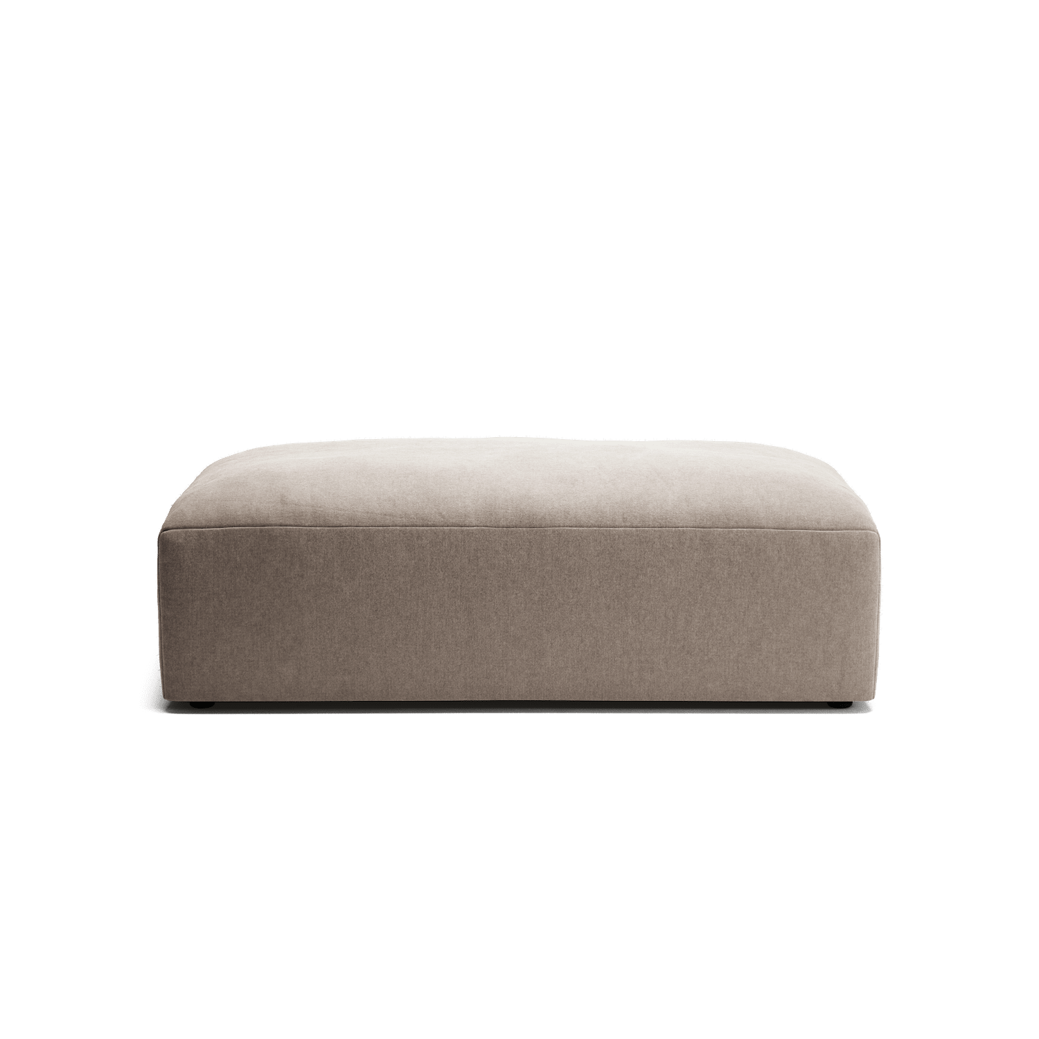 MONOLITH - Pouf - Micro Chenille Stone Beige
