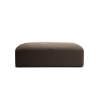 MONOLITH - Pouf - Glint Bouclé Dark Brown
