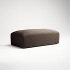 MONOLITH - Pouf - Glint Bouclé Dark Brown